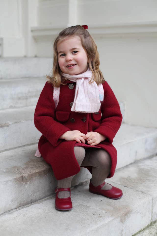 Princess Charlotte attends nursey