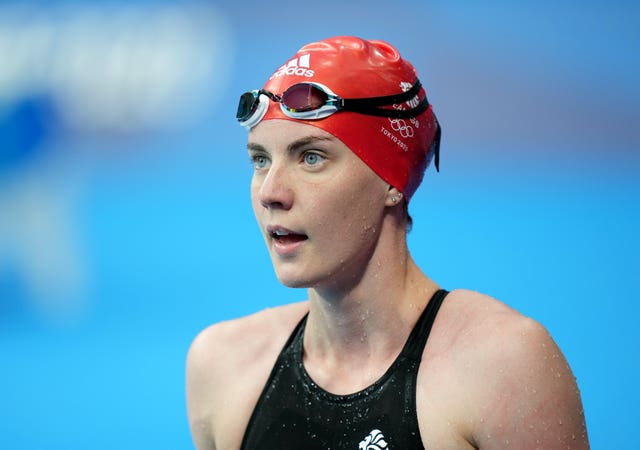 Kathleen Dawson missed out on a medal in the women's 100m backstroke (Joe Giddens/PA)