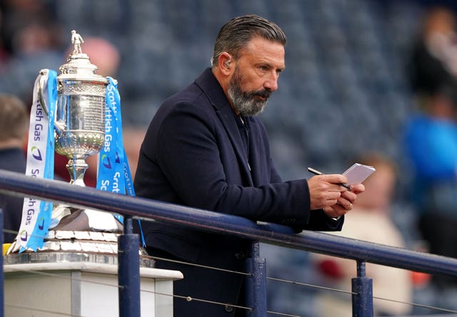 Hearts boss Derek McInnes