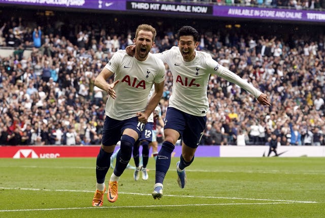 Son Heung-min and Harry Kane