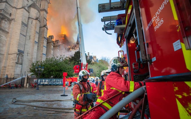 Notre Dame cathedral fire
