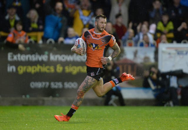 Zak Hardaker was sacked by Castleford in February