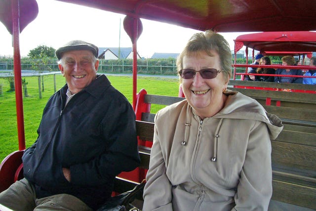 Renfried Avery and his wife Doreen