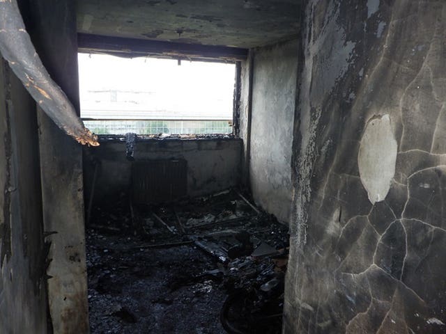 Tower block fire