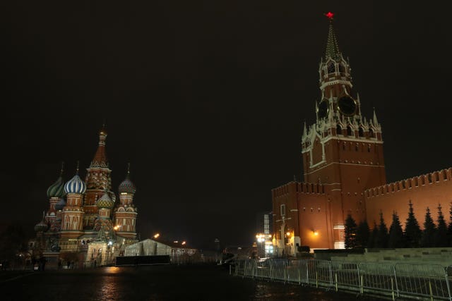 Moscow's Red Square (Nick Potts/PA)