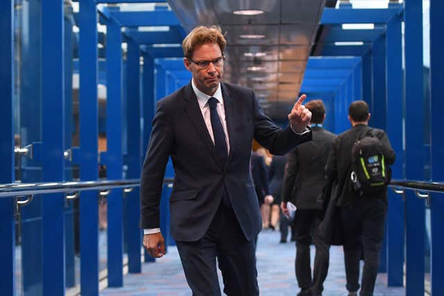 Tobias Ellwood urged the Government to allow a free vote on ruling out a no-deal Brexit (Victoria Jones/PA)