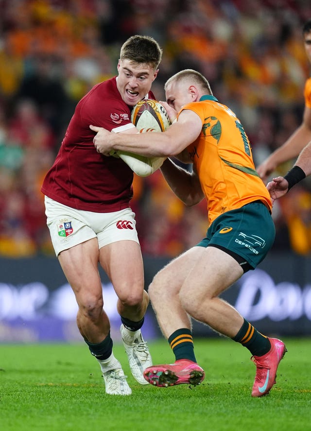 Tommy Freeman made three starts for the Lions against Australia during the summer