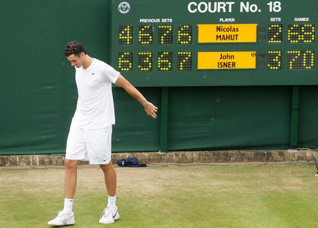 John Isner won the longest ever match at Wimbledon in 2010 