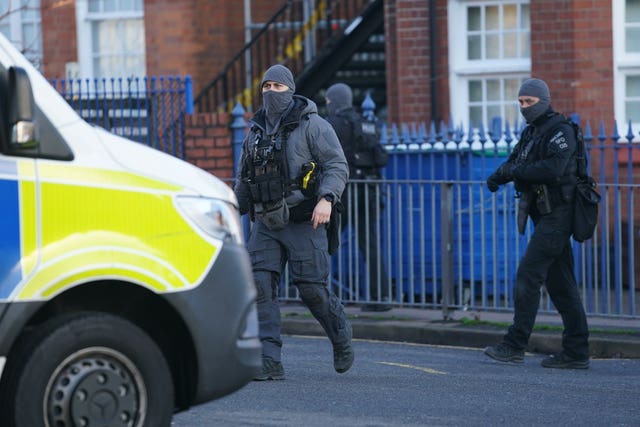 Armed police incident in Coventry