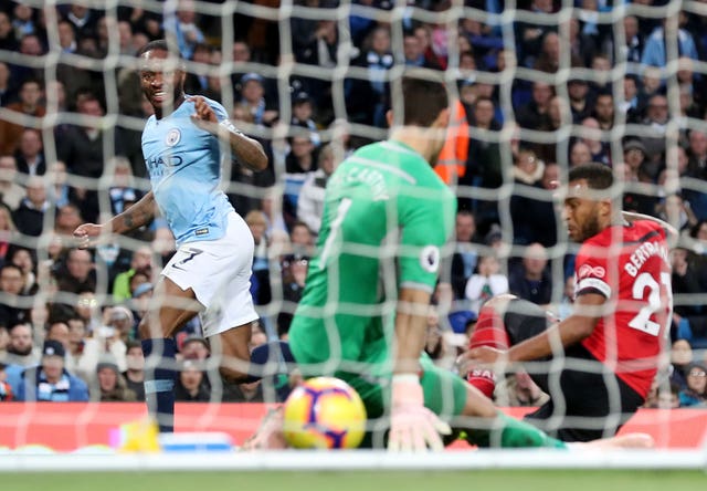 Sterling scored twice and created three other goals against Southampton
