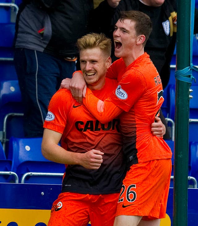 The pair played together for Dundee United