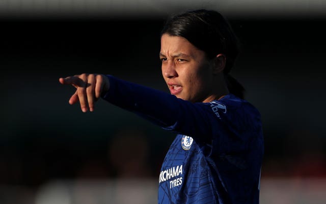 Chelsea's Sam Kerr is backing the Australia-New Zealand bid