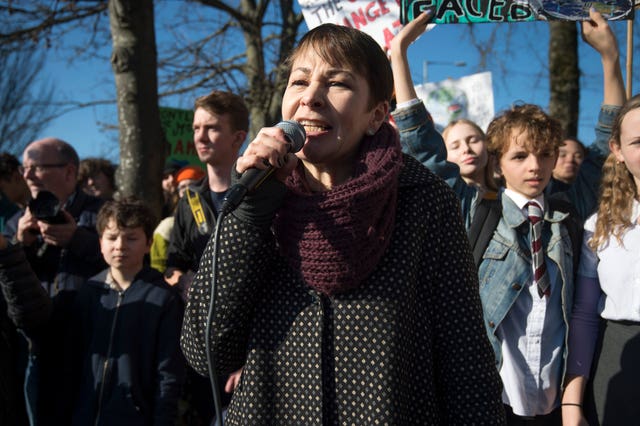 Climate change protest