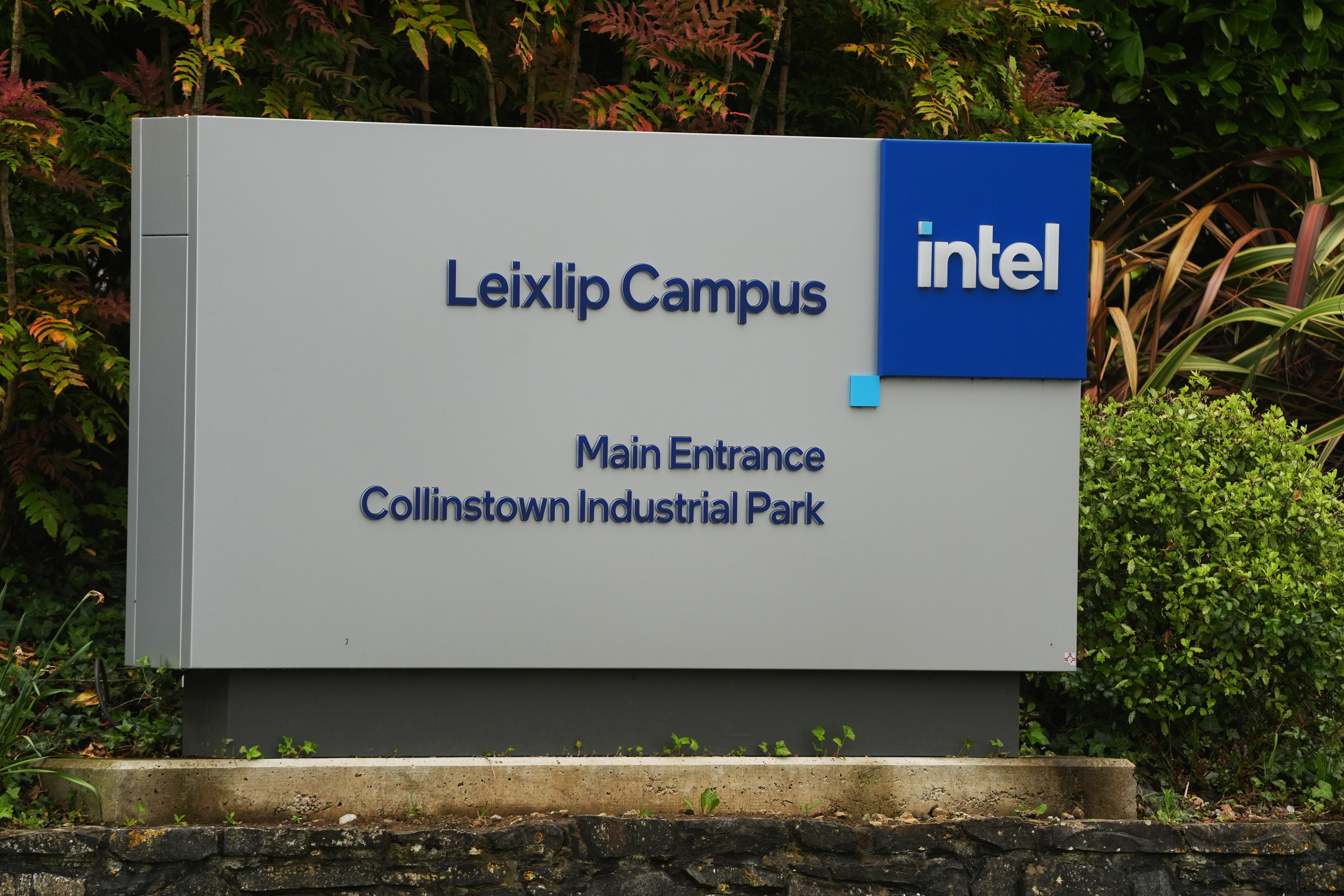 Intel signage