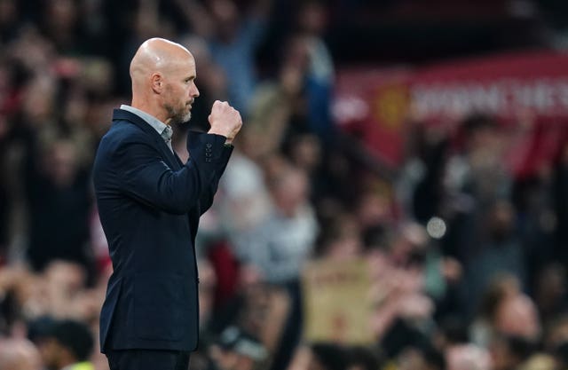 Manchester United manager Erik ten Hag