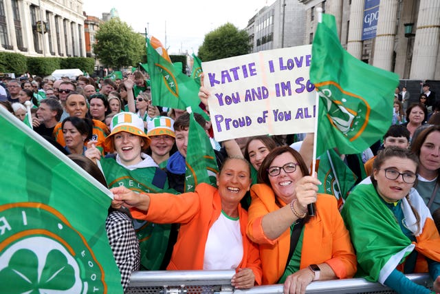 Republic of Ireland Squad Homecoming – FIFA Women's World Cup 2023