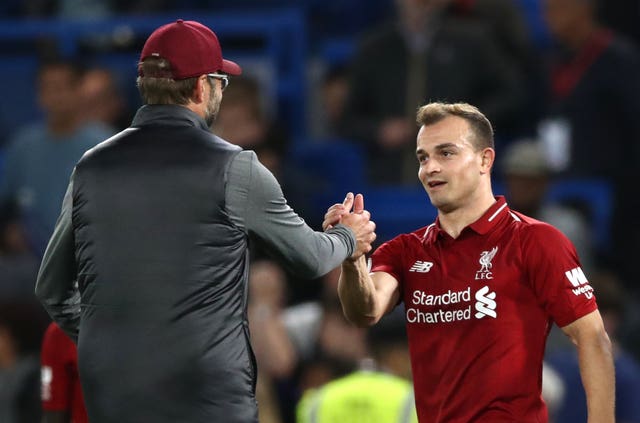 Xherdan Shaqiri was signed by Liverpool boss Jurgen Klopp but has fallen down the pecking order at Anfield.