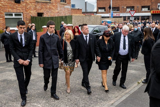 Bobby Storey funeral