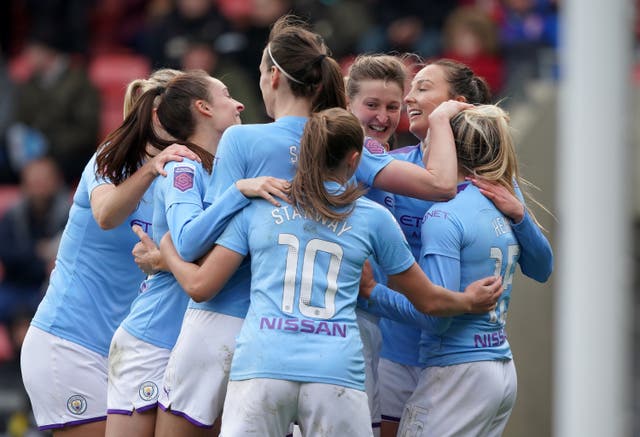 Manchester United v Manchester City – Women's FA Cup – Fourth Round – Leigh Sports Village