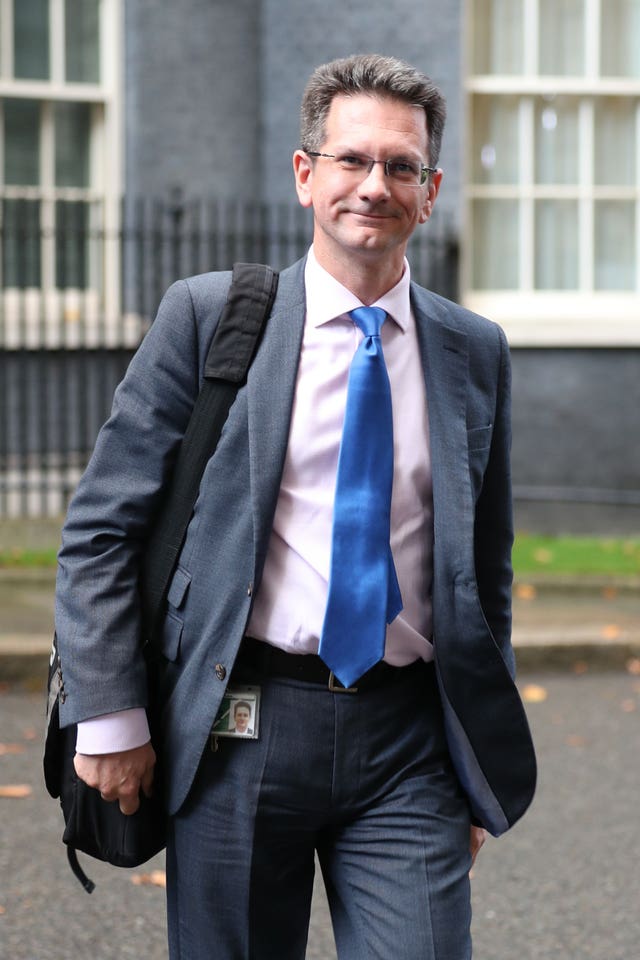 Steve Baker leaves 10 Downing Street