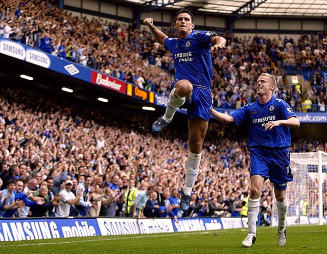 Lampard continued to be a regular on the scoresheet as the 2005-06 season got under way