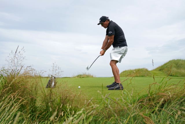 Phil Mickelson has been on a break from golf