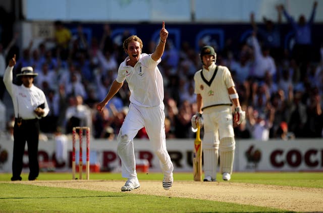 Broad bowled his maiden five-for with his then-best figures of six for 91 as England slumped to an innings defeat against Australia at Headingley in 2009