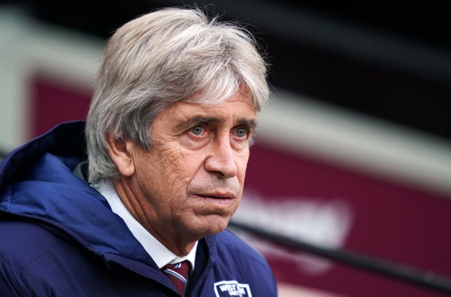 Manuel Pellegrini rarely changes his tactics