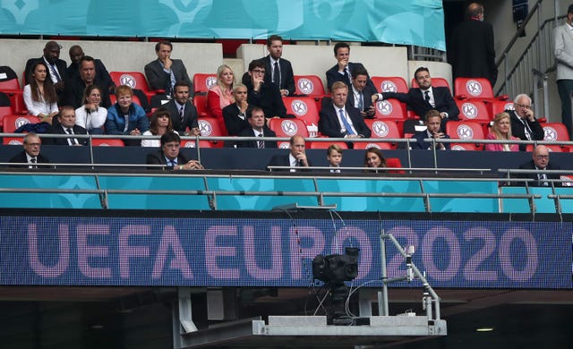 Ed Sheeran was at Wembley for England's win over Germany 