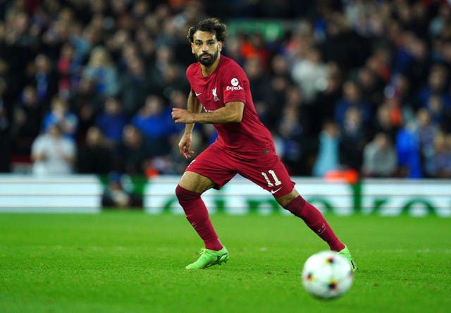 Liverpool forward Mohamed Salah