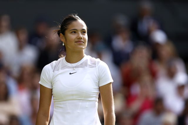 Emma Raducanu was beaten by Caroline Garcia in the second round of Wimbledon