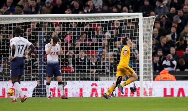 Raul Jimenez fires Wolves ahead