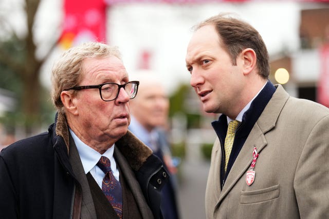 Harry Redknapp (left) with Ben Pauling
