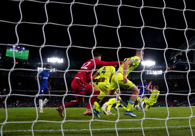 Benoit Badiashile scores Chelsea''s opener