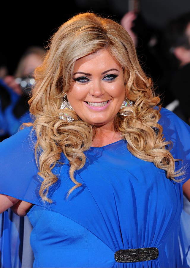  Gemma Collins arriving for the 2013 National Television Awards at the O2 Arena, London.