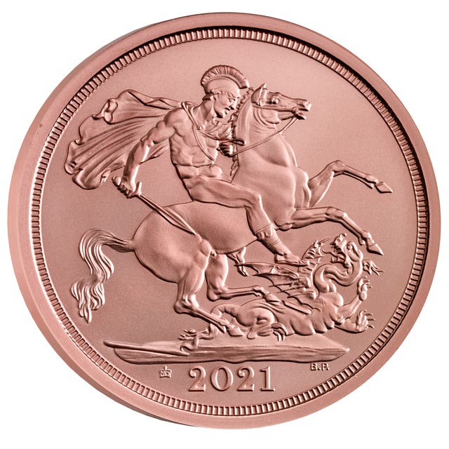 One of a new range of commemorative coins celebrating the Queen’s 95th birthday on April 21