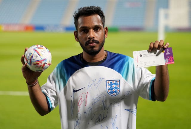 England Community Engagement – Al Wakrah Sports Club Stadium