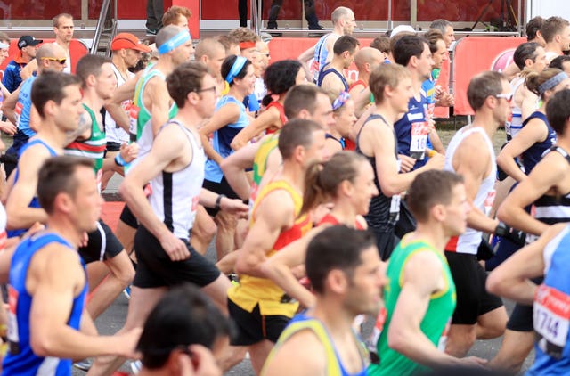 Marathon runners study