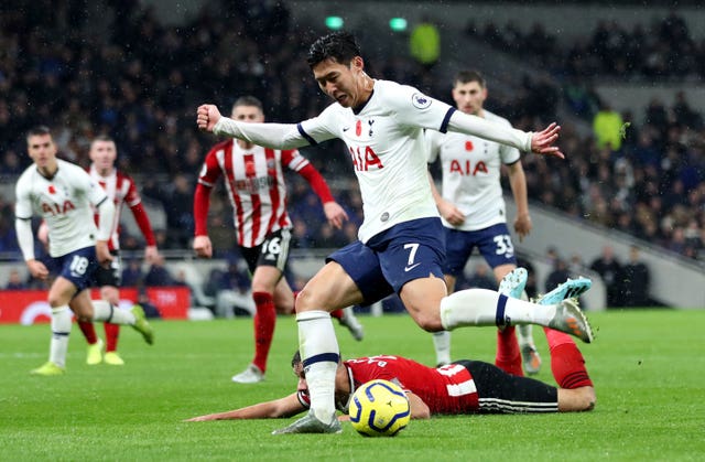 Son Heung-min was on the scoresheet for Spurs