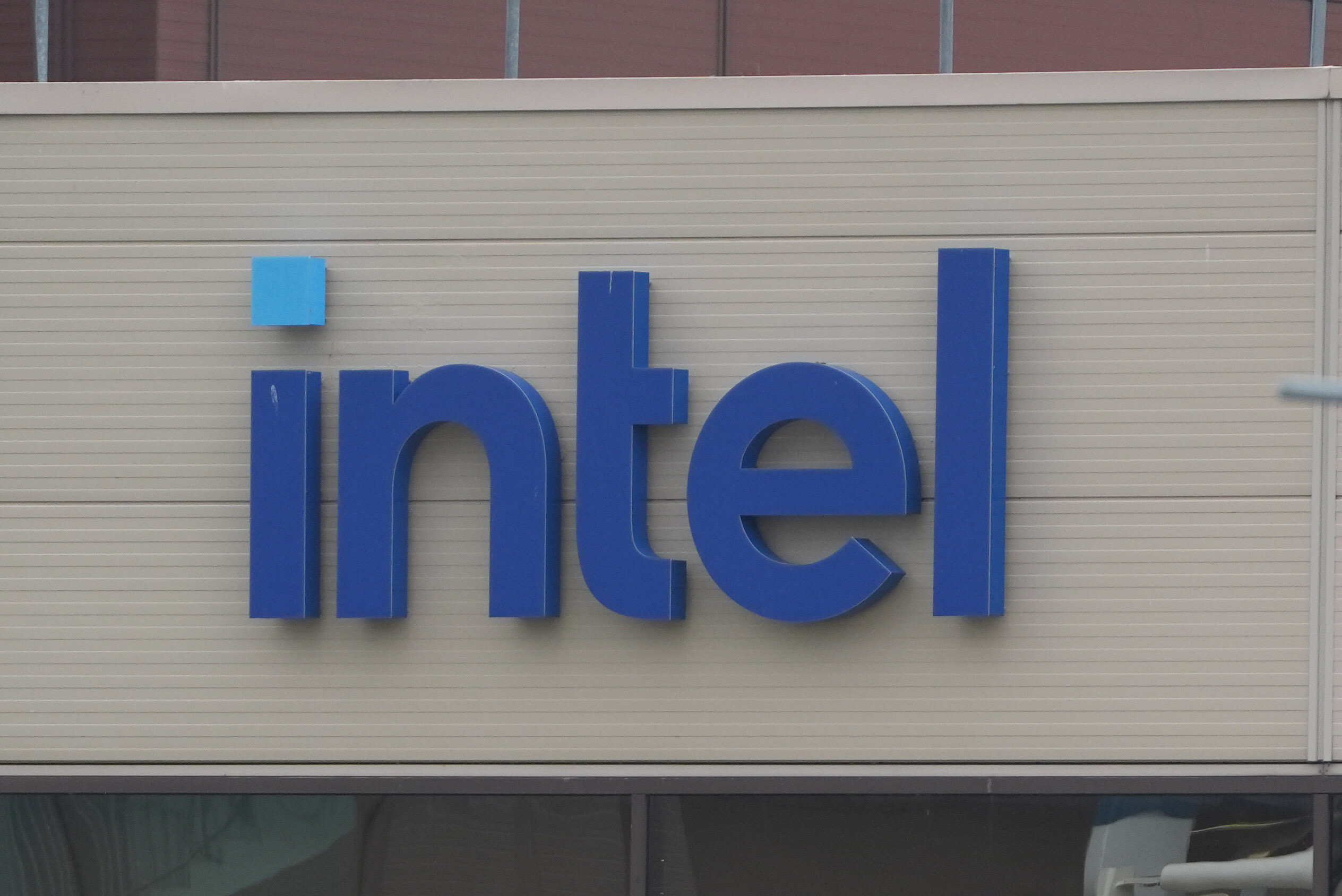 Intel signage