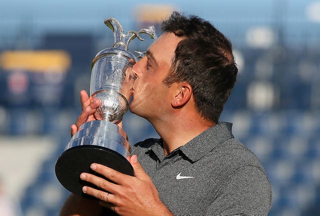 Molinari won by two shots at Carnoustie last year