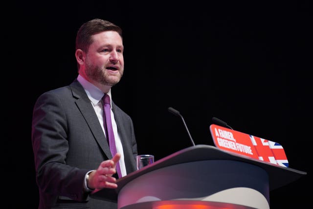 Jim McMahon at Labour Party conference