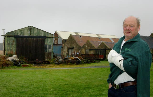 Residents local to the Aberdeenshire golfcourse, such as Mike Forbes, have had long running disputes over the development (Colin Rennie/PA)