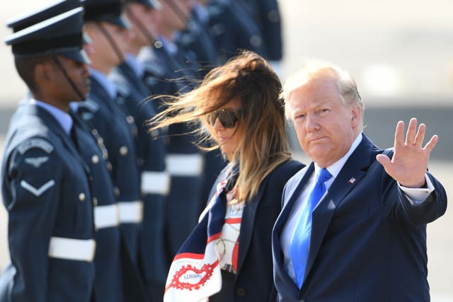 President Trump state visit to UK – Day One