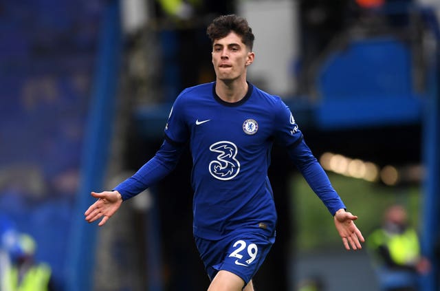 Kai Havertz scored twice