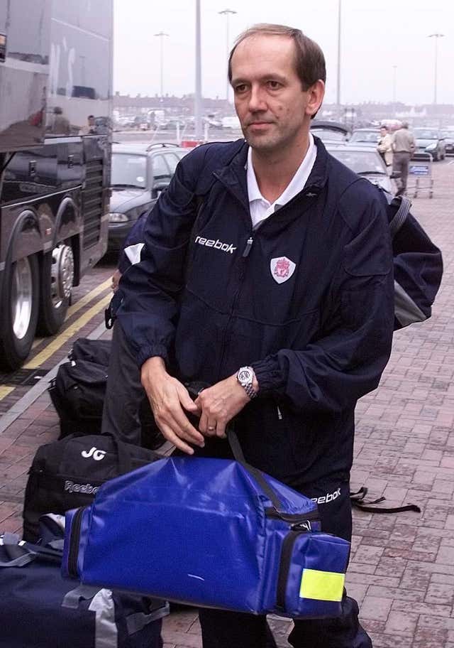 Former Liverpool doctor Mark Waller is now based at Rangers 