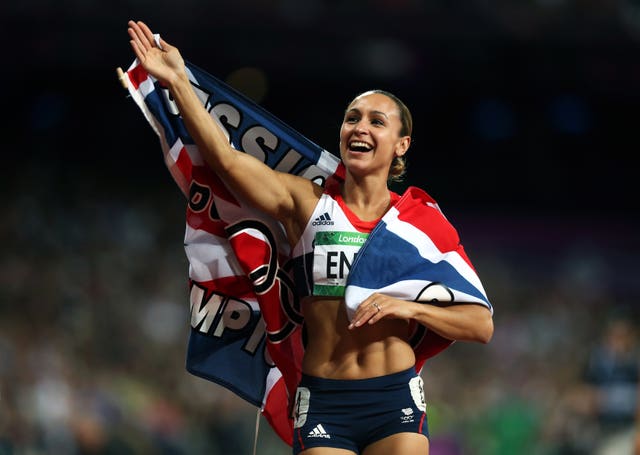 Jessica Ennis' gold in the heptathlon was a third in 44 minutes during the London 2012 Olympics