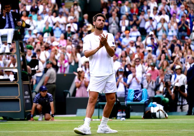Cameron Norrie hopes for even more support against David Goffin