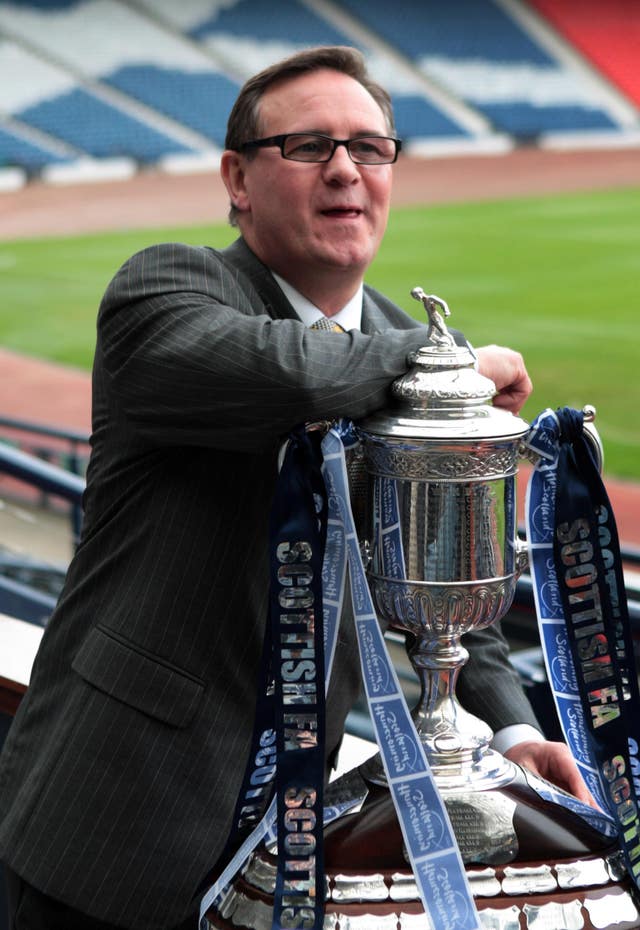 Lord Willie Haughey played a vital role in securing Hampden's future