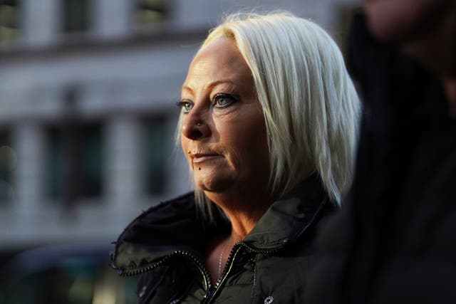 Harry Dunn’s mother Charlotte Charles arriving at the Old Bailey, London, for the sentencing of Anne Sacoolas
